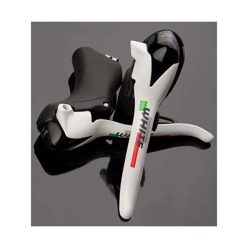 Microshift Comandi Dual Control White 10 v