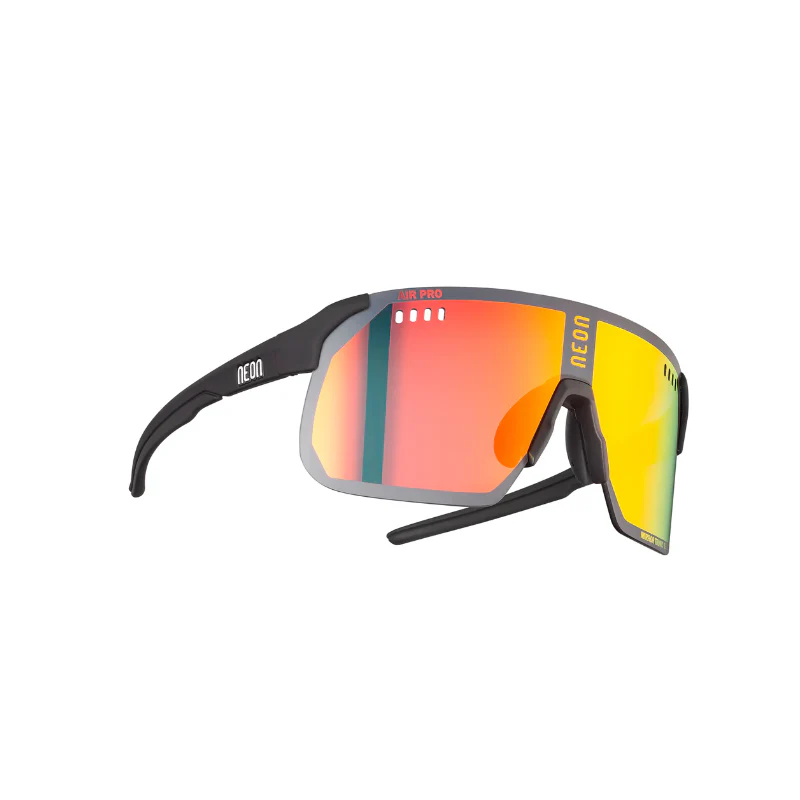 Neon Optic Occhiali Air Pro Nero Matt/Mirror Red