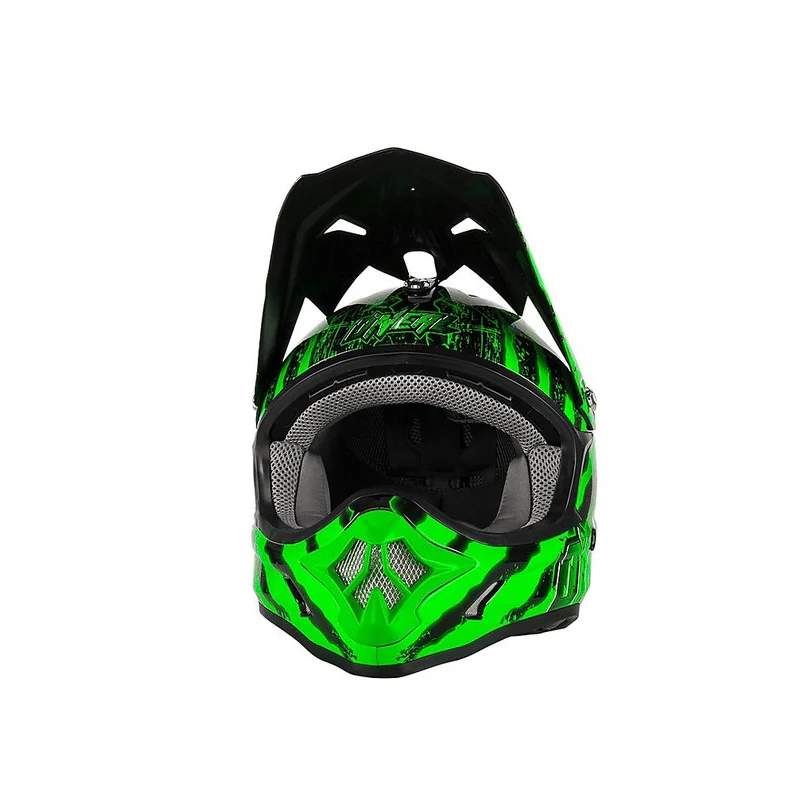 O'Neal Casco Mtb Fury Mercury Nero/Verde - Image 2