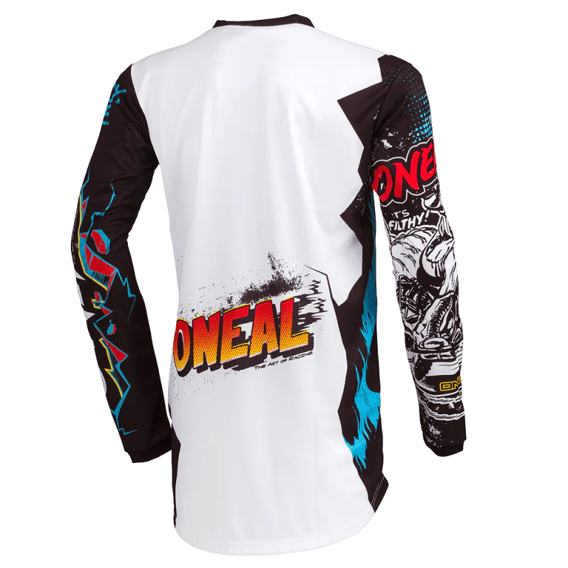 O'Neal Maglia Element Villain Bianco - Image 2