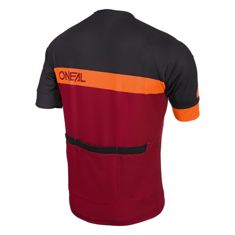 O'Neal Maglia Estiva Aerial Split Red/Orange - Image 2