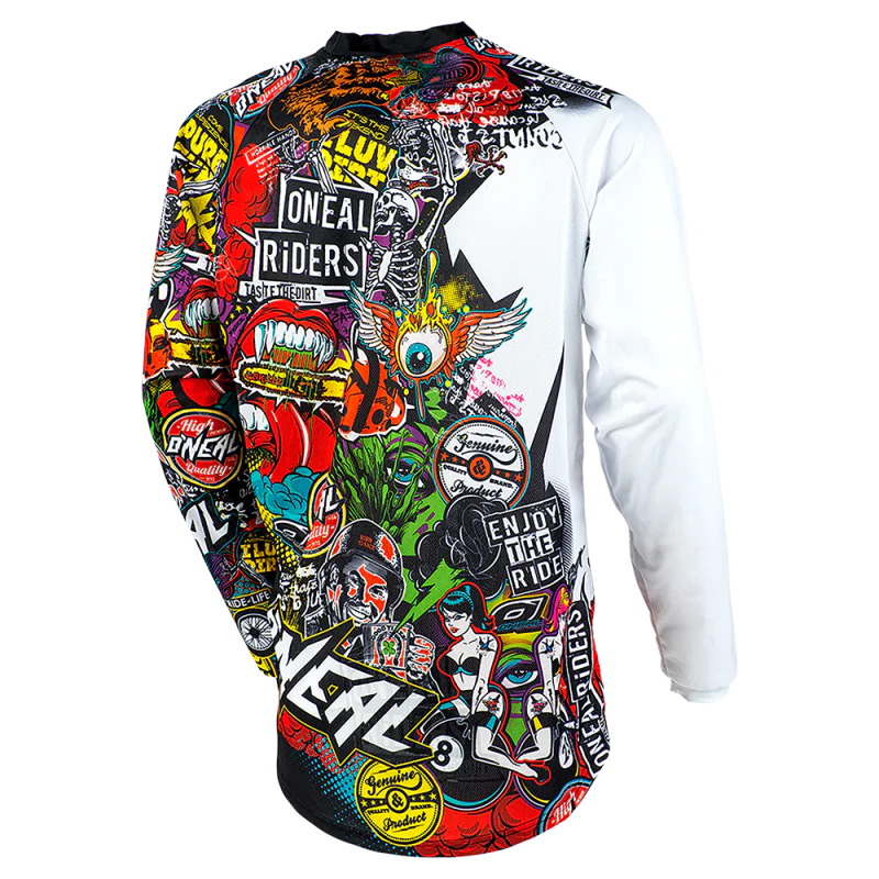 O'Neal Maglia Mayhem Crank Nero/Multi - Image 2