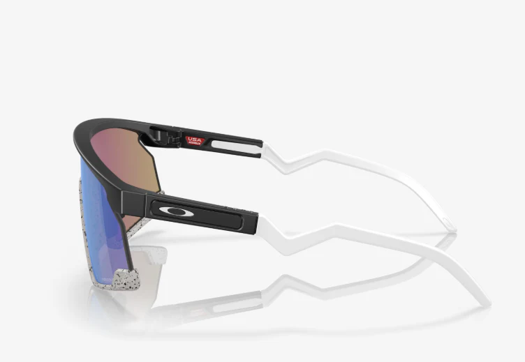 Oakley Occhiali Bxtr Matte Black Prizm Sapphire - Image 3