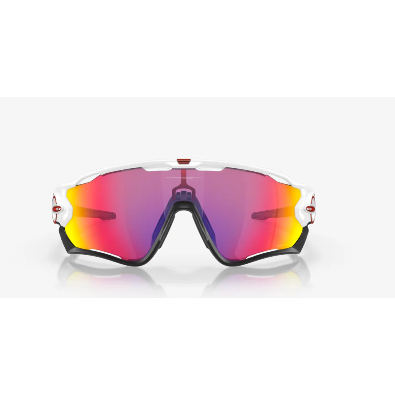 Oakley Occhiali Jawbreaker Polished White Prizm Road - Image 2
