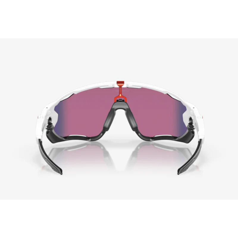 Oakley Occhiali Jawbreaker Polished White Prizm Road - Image 3