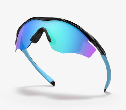 Oakley Occhiali M2 Frame XL Polished Black Prizm Sapphire - Image 4