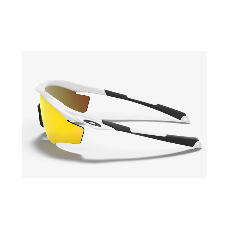 Oakley Occhiali M2 Frame XL Polished White Fire Iridium - Image 3