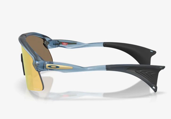 Oakley Occhiali Stunt Devil Matte Trans Abyss Prizm 24K - Image 3