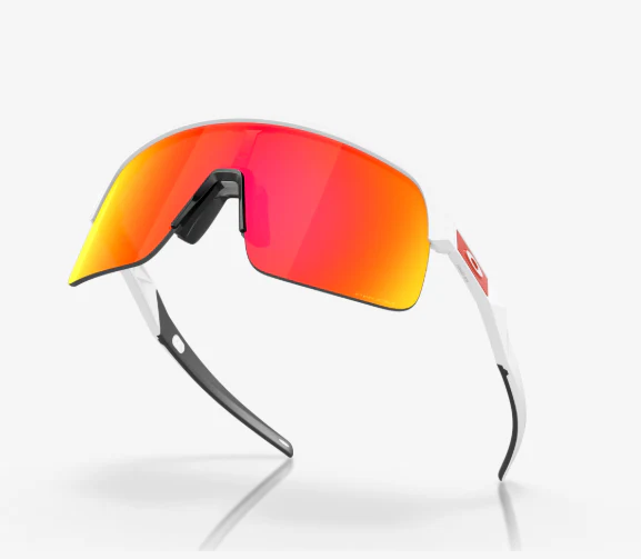 Oakley Occhiali Sutro Lite Matte White Prizm Ruby - Image 4