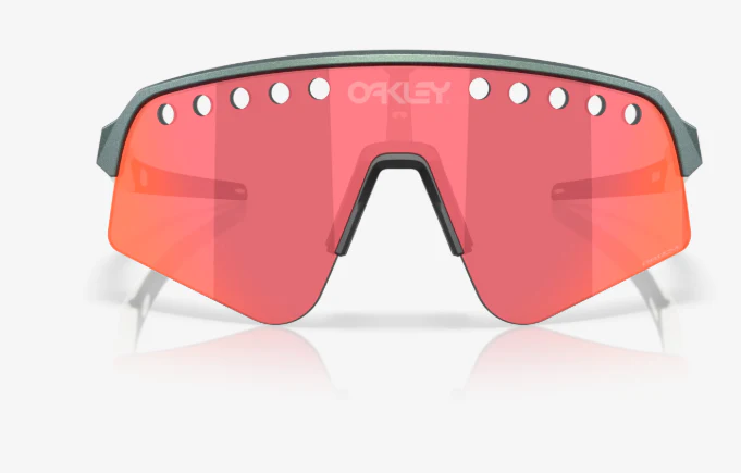 Oakley Occhiali Sutro Lite Sweep Pacific Trail Collection Matte Silver/Blue - Image 2