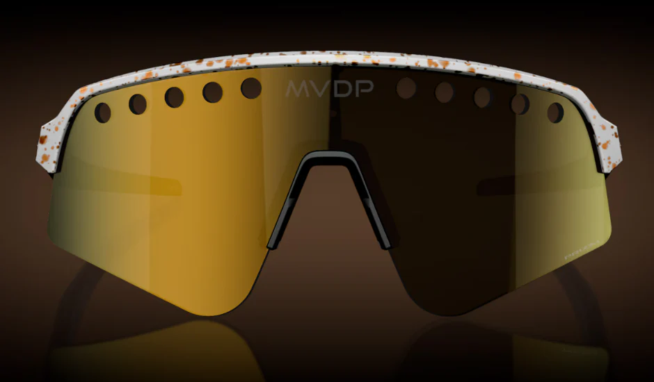 Oakley Occhiali Sutro Lite Sweep Mathieu Van Der Poel Prizm 24K - Image 2
