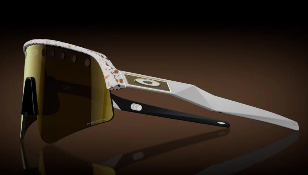 Oakley Occhiali Sutro Lite Sweep Mathieu Van Der Poel Prizm 24K - Image 3