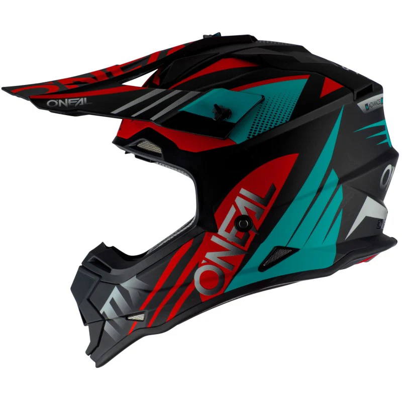 O'Neal Casco SRS Spyde 2.0 Black/Teal/Red - Image 5