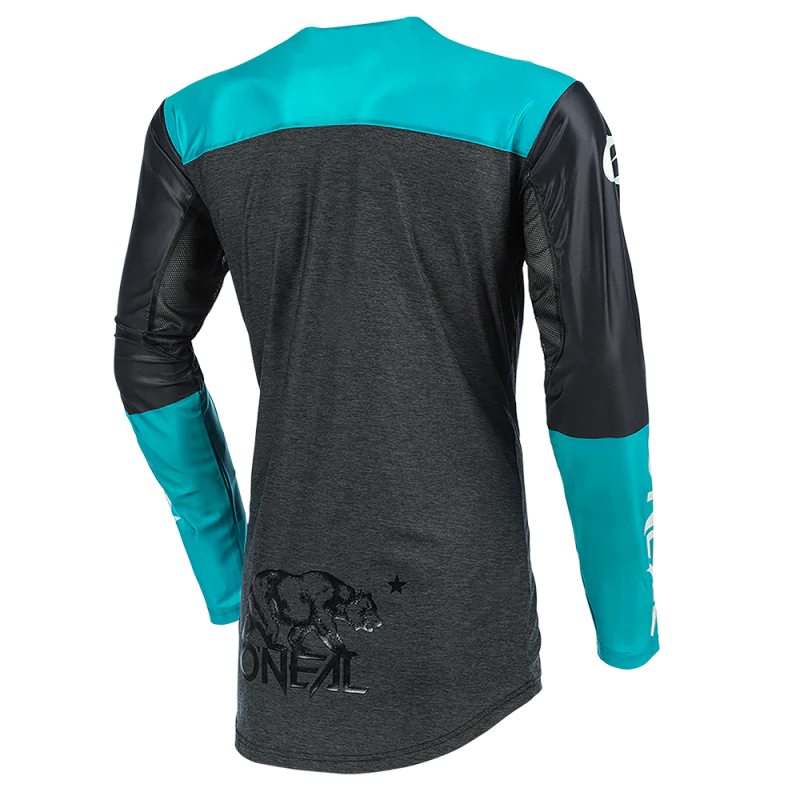 O'Neal Maglia Mayhem Hexx Black/Teal - Image 2