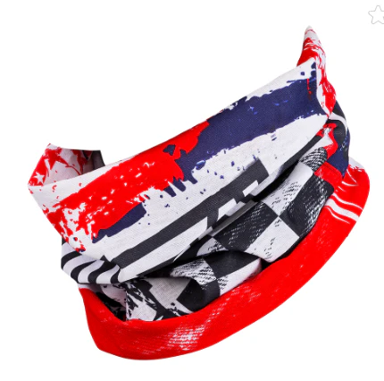 O'Neal Neckwarmer USA Bianco/Blu/Rosso - Image 2