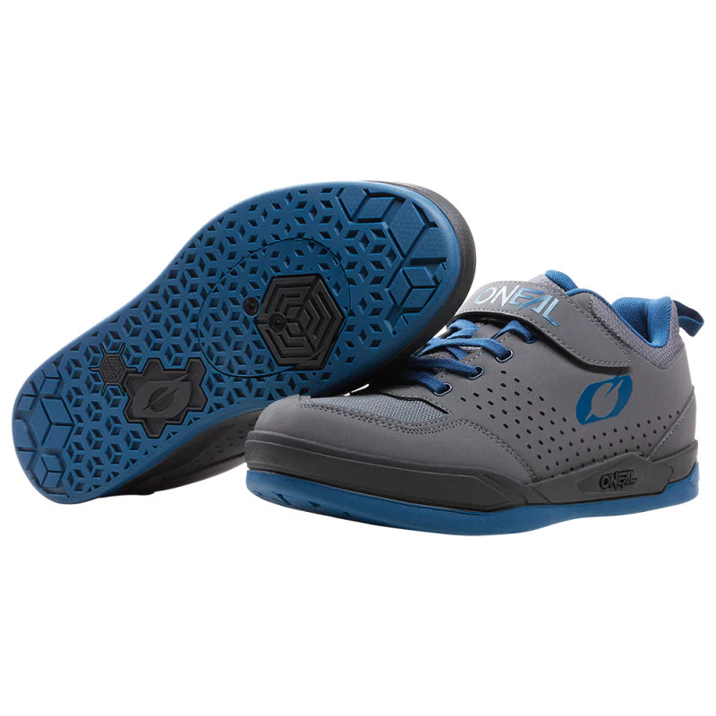 O'Neal Scarpe Flow SPD V.22 Shoe Gray/Blue - Image 4