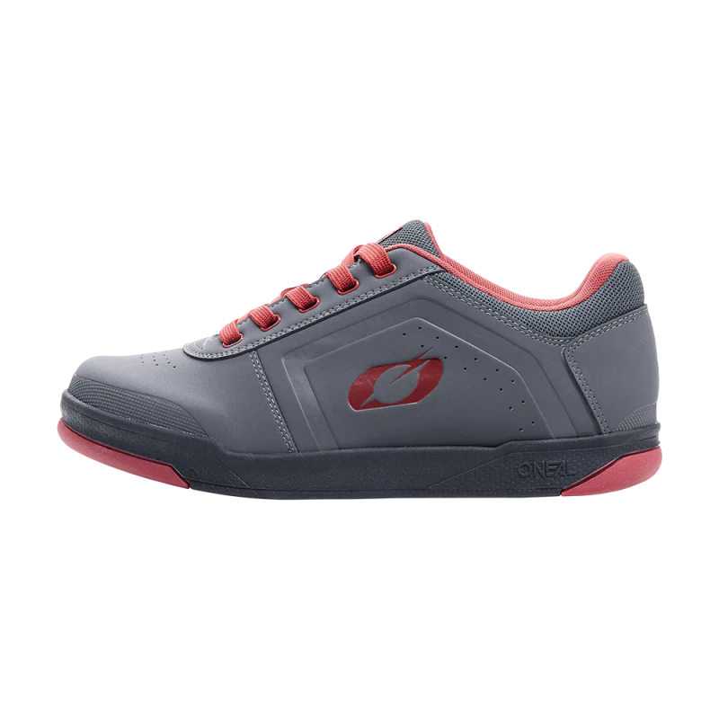 O'Neal Scarpe Pinned Flat Pedal V.22 Gray/Red