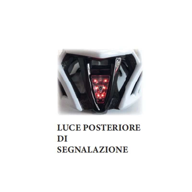 PDR Casco City Double Nero/Bianco - Image 2
