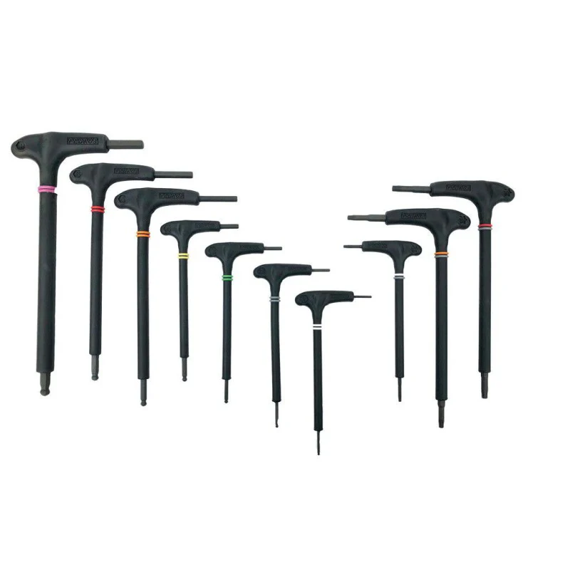 Pedros Pro T/L Handle Hex & Torx Set Pedros 10 pezzi - Image 2