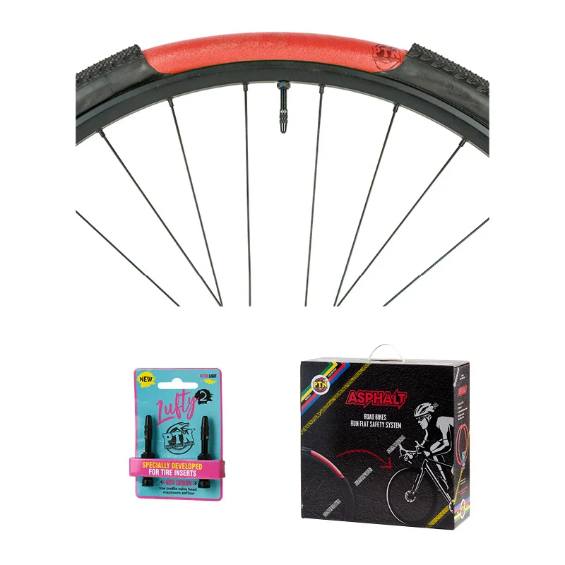 Pepis Inserti PTN (KIT) ASPHALT L 700x28-32 + Valvole 60mm