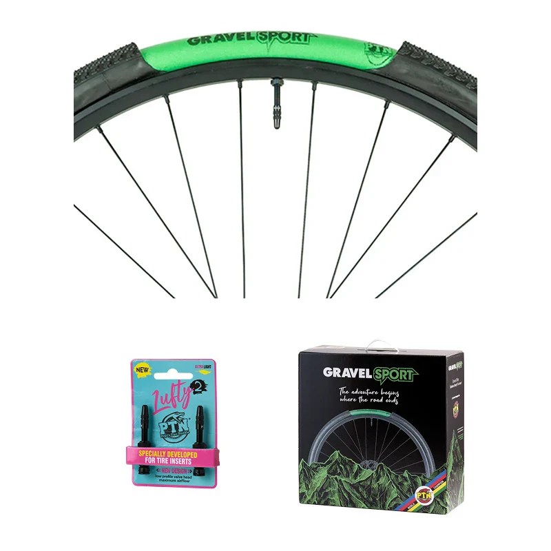 Pepis  Inserti PTN (KIT) GRAVEL XXS 650x33-38 + Valvole 47mm