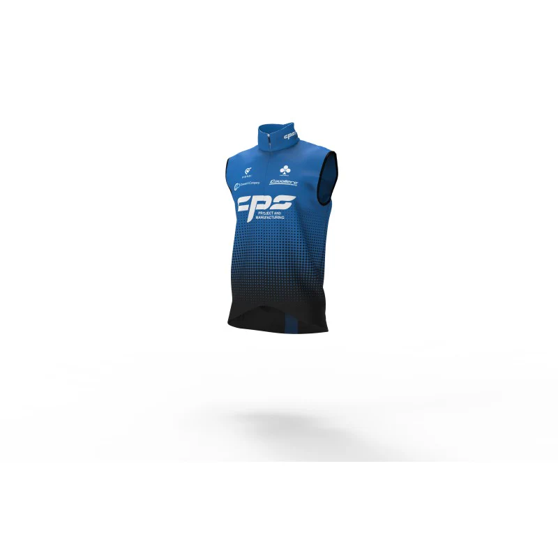 Pissei Gilet Cps Professional Team Easy Azzurro Pois Nero - Image 3
