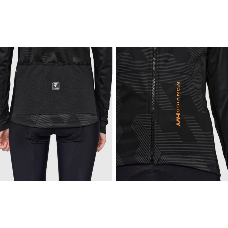 Pissei Giubbino Monviso Heavy 22 Donna Nero - Image 4