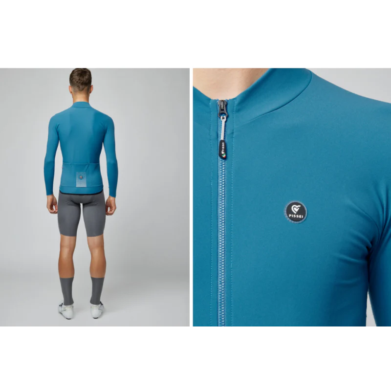Pissei Maglia Invernale Prima Pelle Azzurro - Image 3