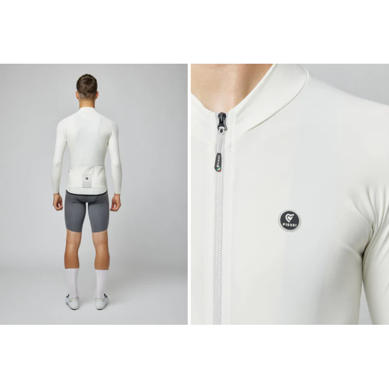 Pissei Maglia Invernale Prima Pelle Bianco - Image 4