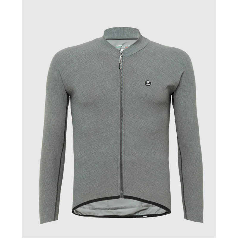 Pissei Maglia Invernale Prima Pelle Grigio Melange