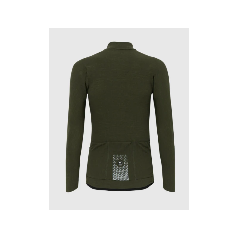 Pissei Maglia Invernale Prima Pelle Verde Melange - Image 2