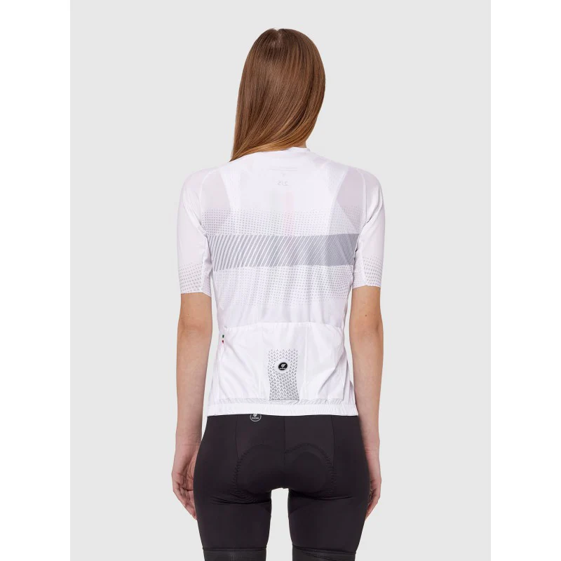 Pissei Maglia Manica Corta Donna Preludio Bianco - Image 2