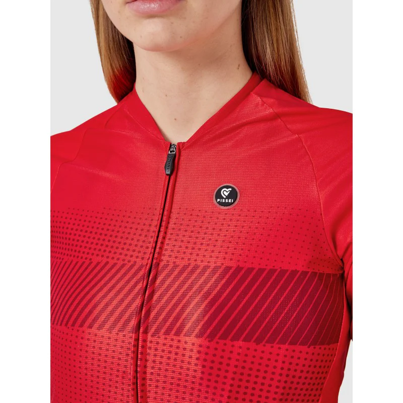 Pissei Maglia Manica Corta Donna Preludio Rosso - Image 5