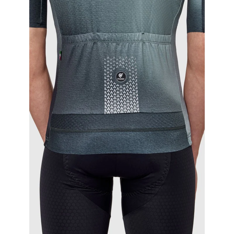 Pissei Maglia Manica Corta Tempo Grigio - Image 6