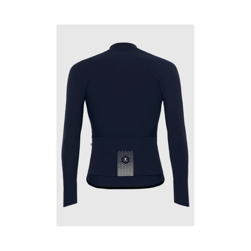 Pissei Maglia Manica Lunga Prima Pelle Blue/Black - Image 4