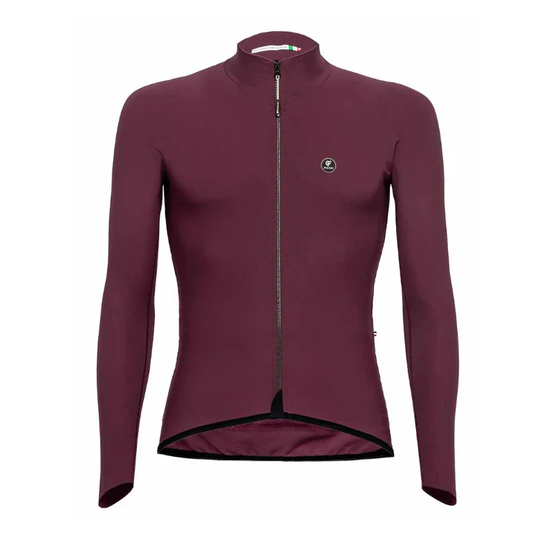 Pissei Maglia Manica Lunga Prima Pelle Prugna