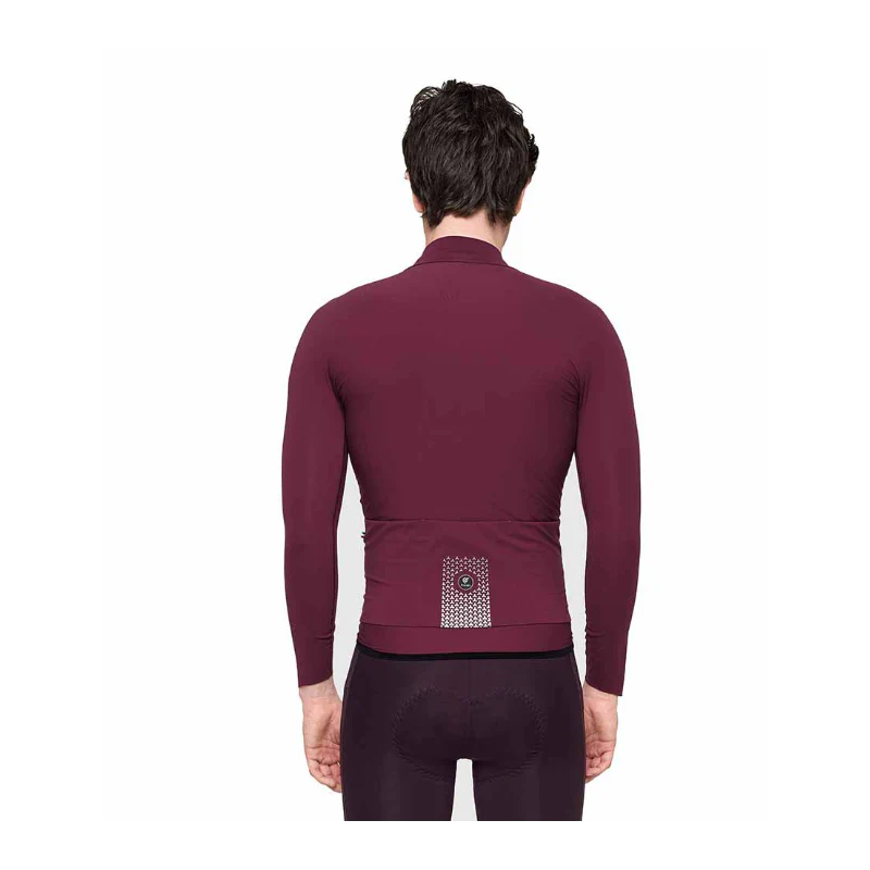 Pissei Maglia Manica Lunga Prima Pelle Prugna - Image 2