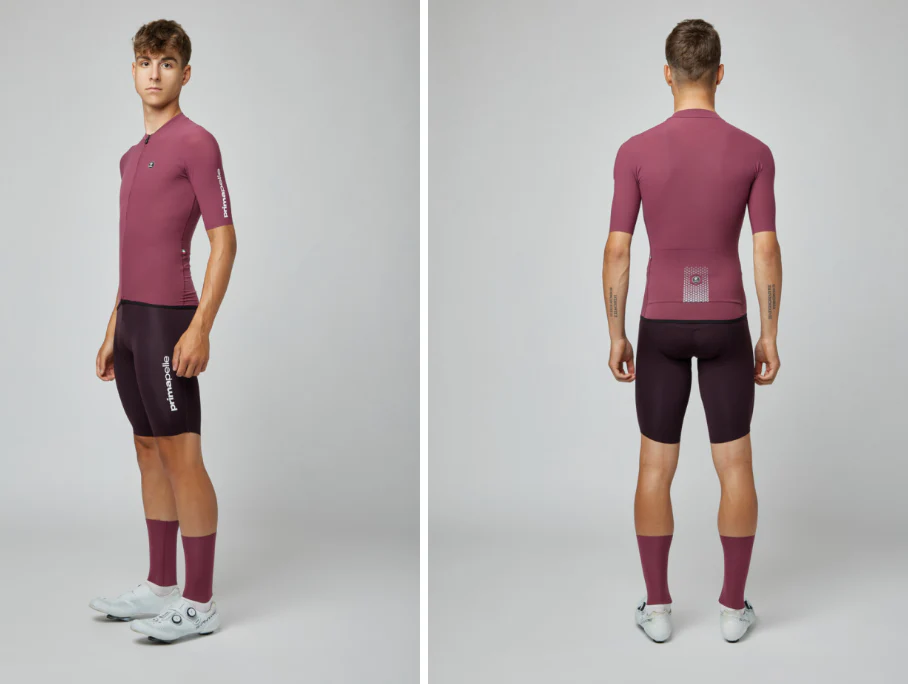 Pissei Maglia Estiva Prima Pelle Prugna - Image 5