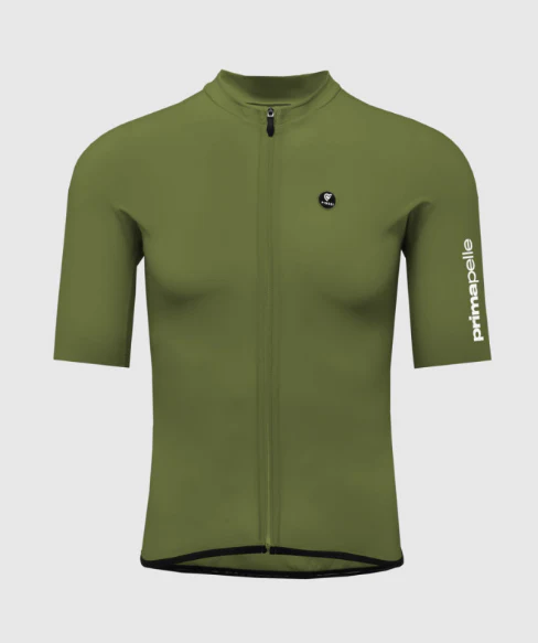Pissei Maglia Estiva Prima Pelle Verde Militare - Image 2