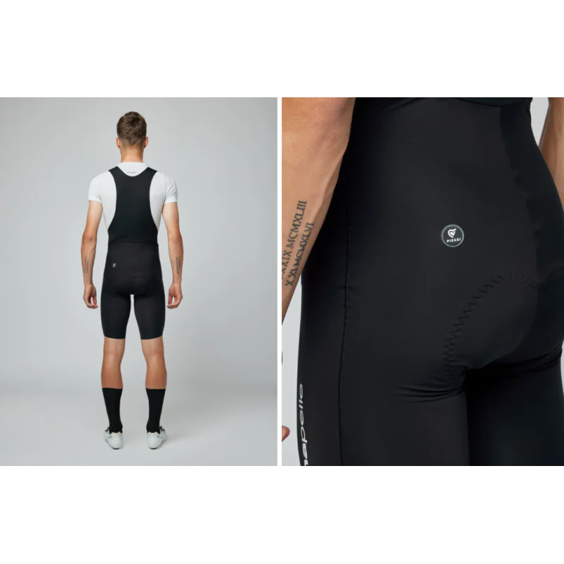 Pissei Pantaloncino Corto Invernale Prima Pelle Nero - Image 4