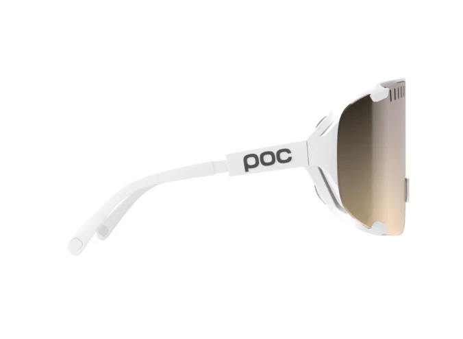 Poc Occhiali Devour+ Hydrogen White Clarity Trail Partly Sunny Silver - Image 3