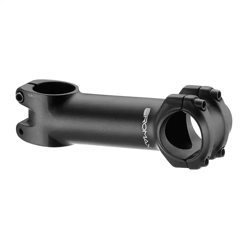 Promax Attacco Manubrio 31,8mm x 100mm in Alluminio Forgiato 6° Testa Chiusa