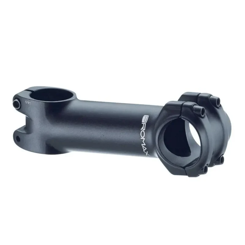 Promax Attacco Manubrio 31,8mm x 120mm in Alluminio Forgiato 6° Testa Chiusa