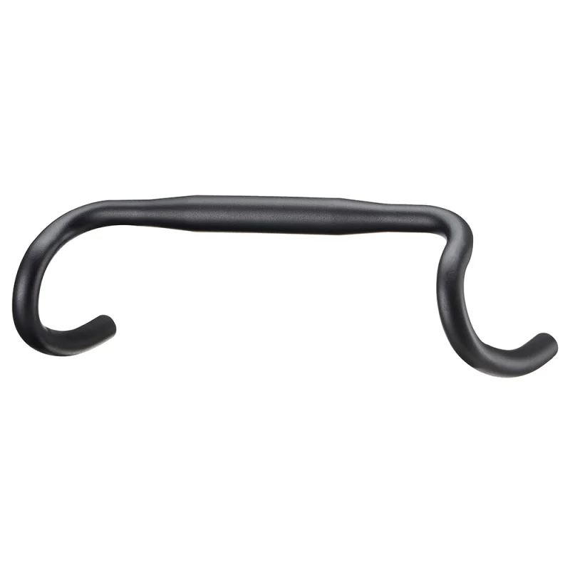 Promax Manubrio GRAVEL 31,8mm x 420mm in Alluminio 6061 Nero - Flare: 12°