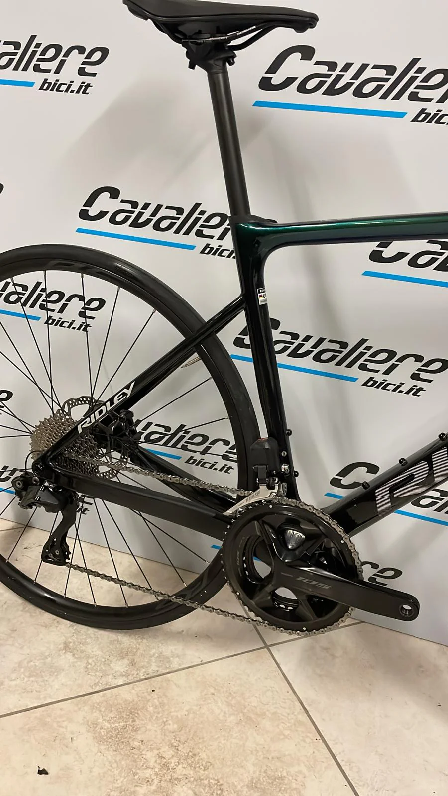 Ridley Bici Falcn - 105 Di2 7170 12v - Shimano Rs171 - SEMINUOVA - Image 4