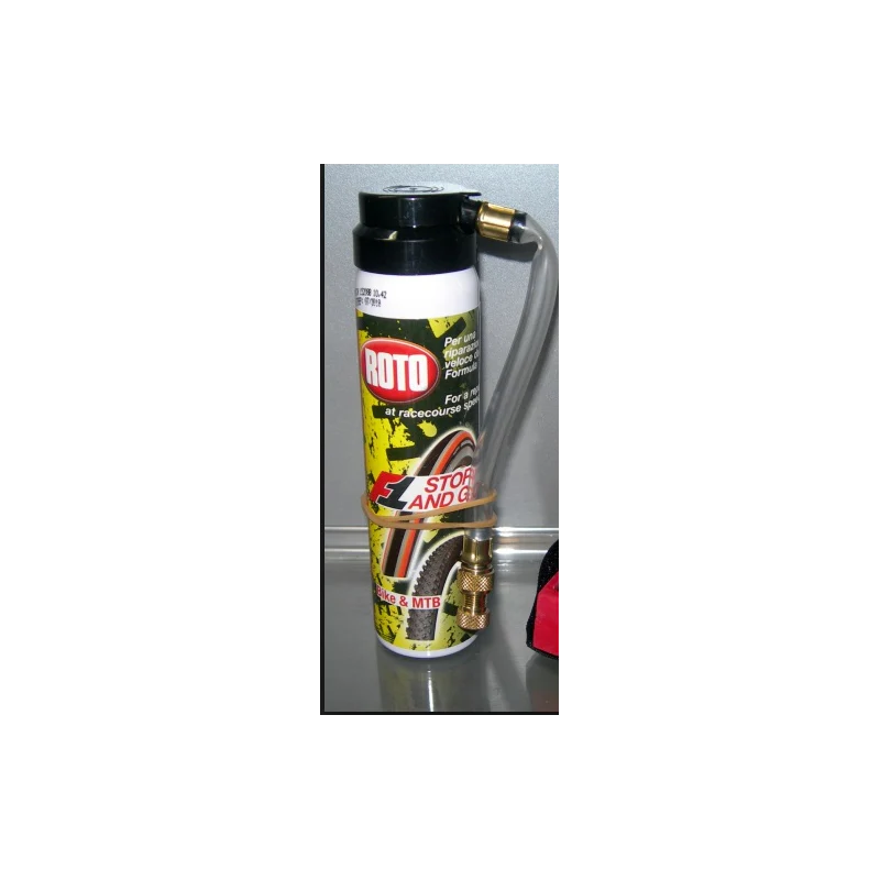 Roto Gonfia e Ripara + Attacco con Velcro Flacone  200 ML