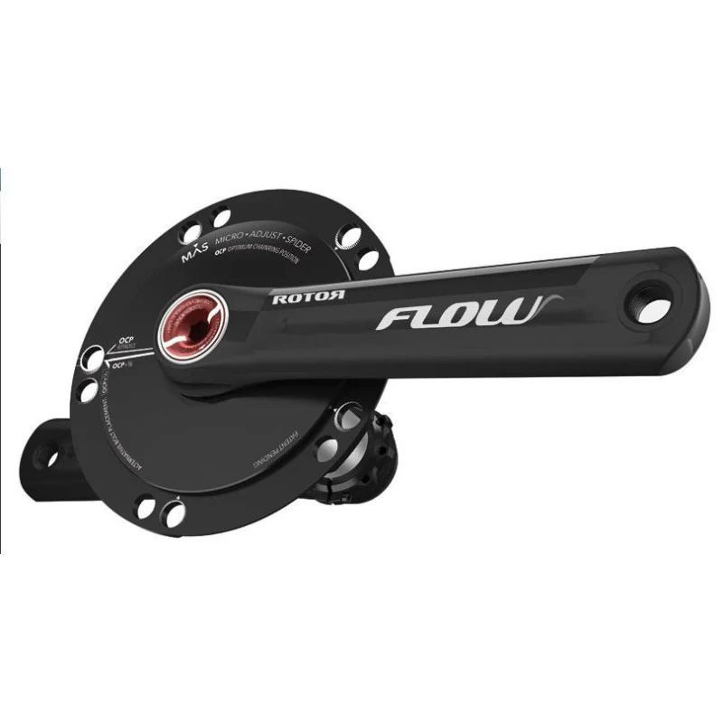 Rotor Set Pedivelle FLOW BCD 130*5 NeroRosso