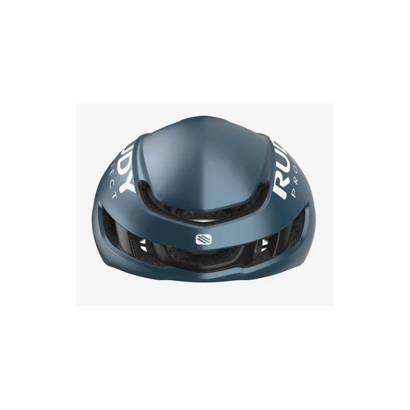 Rudy Project Casco Nytron Blue Avio/Apple Green Metal Matte - Image 2
