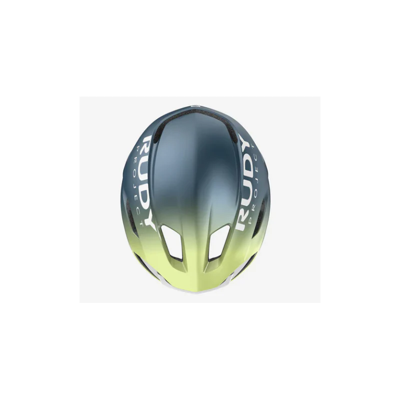 Rudy Project Casco Nytron Blue Avio/Apple Green Metal Matte - Image 5