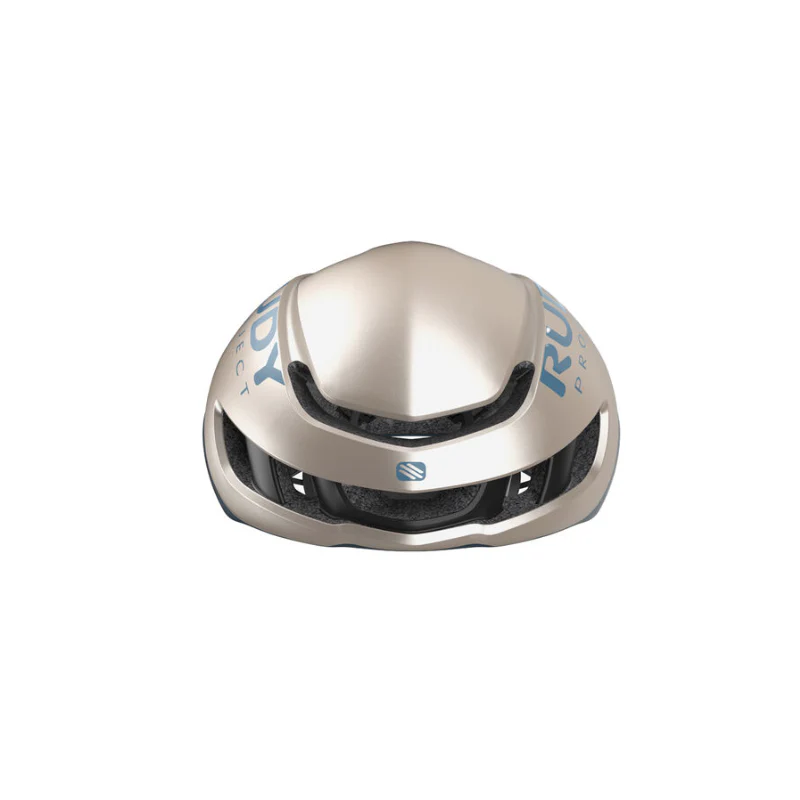 Rudy Project Casco Nytron Special Edition Champagne/Blu Avio Matte - Image 3
